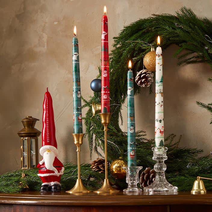 Bougie parfumée festive de Noël (2 pièces) – Image 3