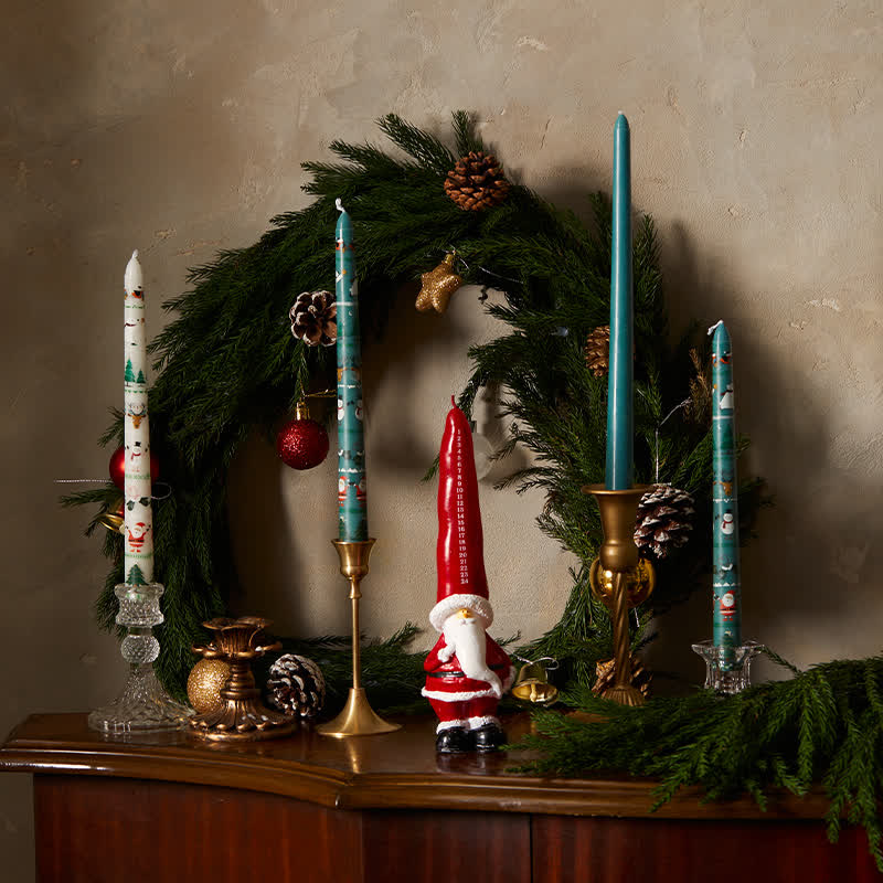 Bougie parfumée festive de Noël (2 pièces) – Image 5
