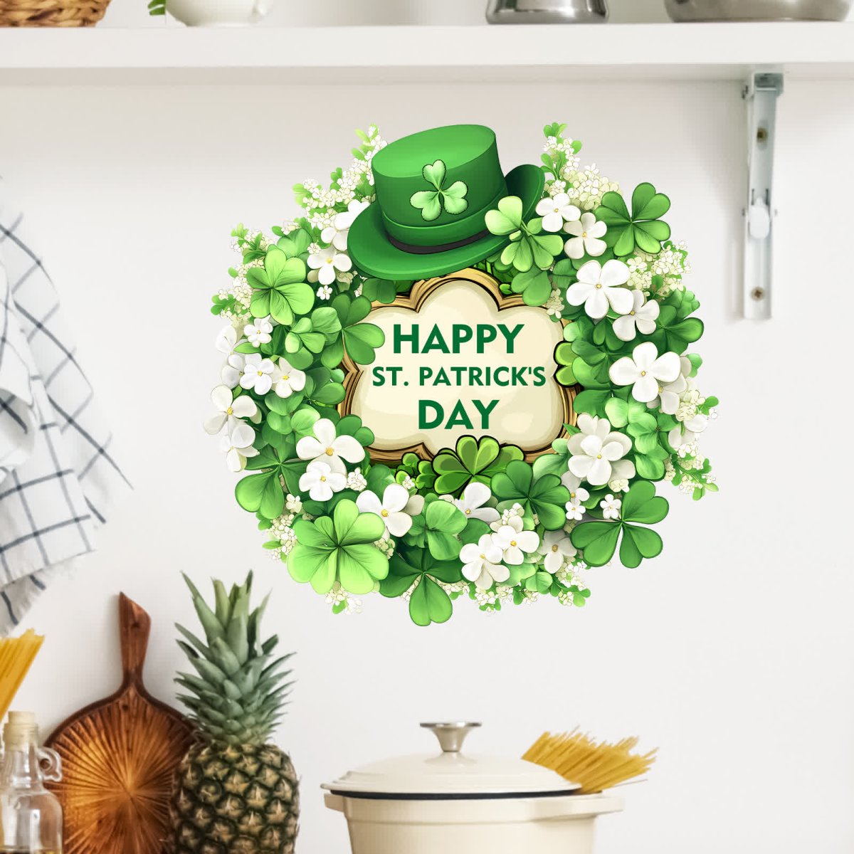 Autocollant mural Joyeuse fête de la Saint-Patrick – Image 2