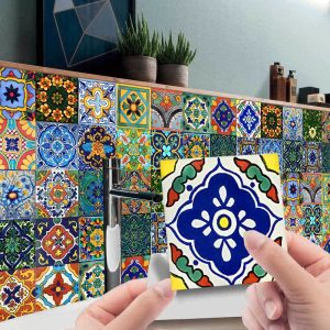 Autocollants muraux DIY de style marocain
