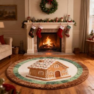 charmante petite maison, tapis rond